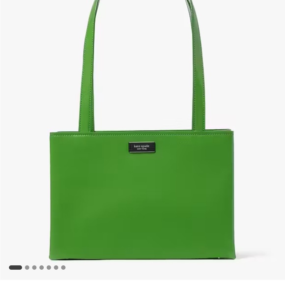 The Sam Icon Bag in Medium- KS green (300) Style K9775 Spazzolato leather - Picture 8 of 13